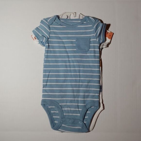 Carters Boys NEW w/Tags "Child of Mine" 2 piece Onesies - sz. 3-6 months - Picture 2 of 5